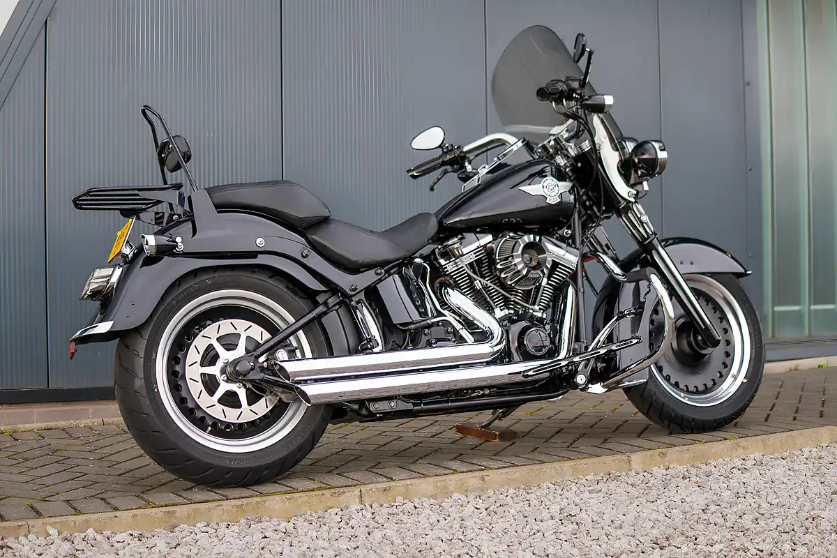 Used 2012 Harley-Davidson Softail Fat Boy Vivid Black - Interior and Exterior details 6