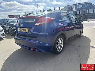 Used 2012 Honda Civic Ex Blue - Interior and Exterior details 14