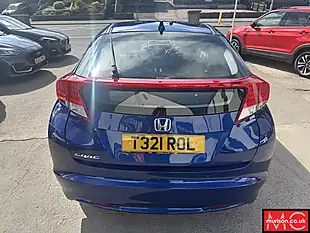 Used 2012 Honda Civic Ex Blue - Interior and Exterior details 15