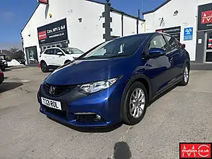 Used 2012 Honda Civic Ex Blue - Interior and Exterior details 5