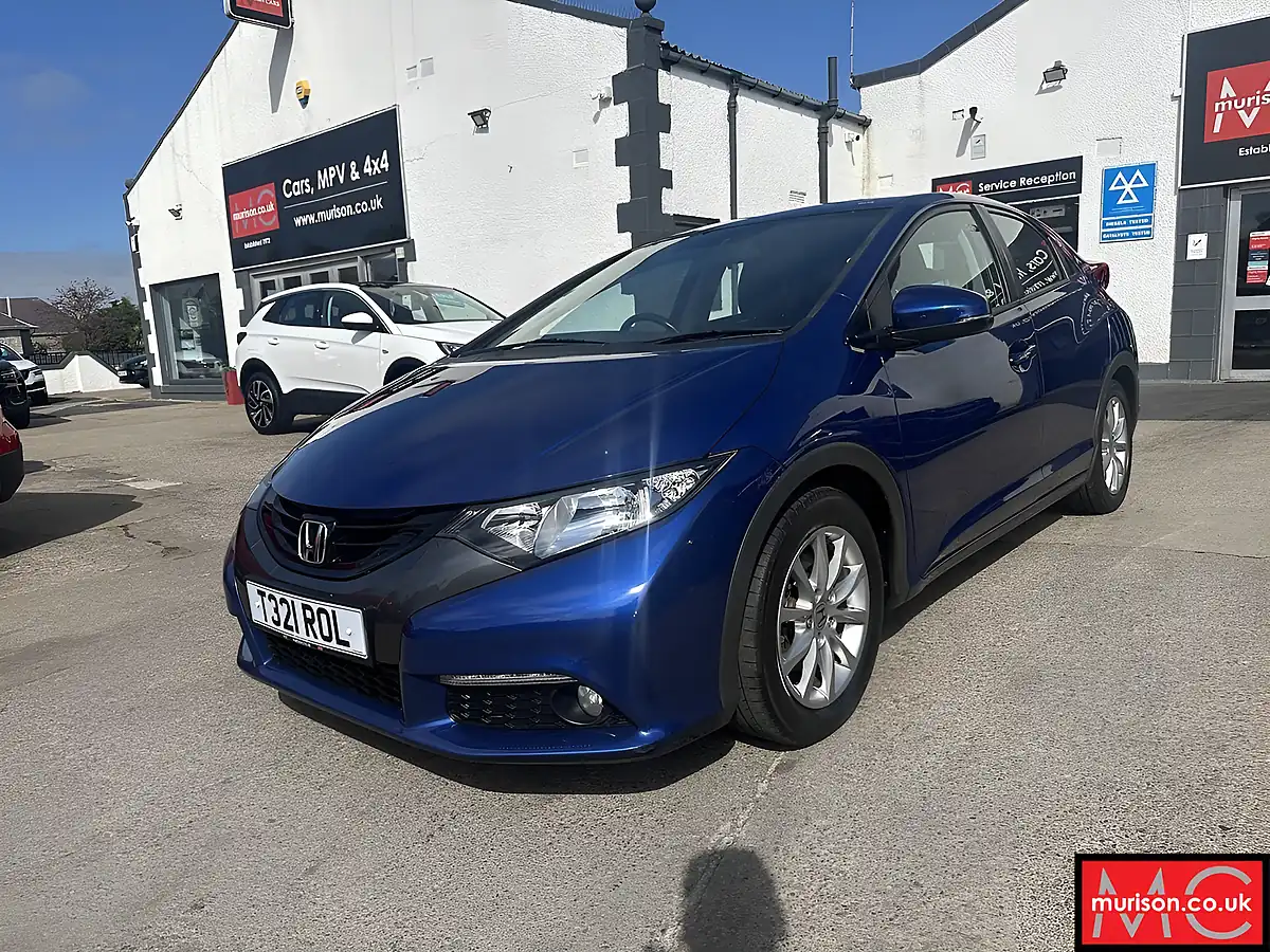 Used 2012 Honda Civic Ex Blue - Interior and Exterior details 5