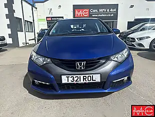 Used 2012 Honda Civic Ex Blue - Interior and Exterior details 6