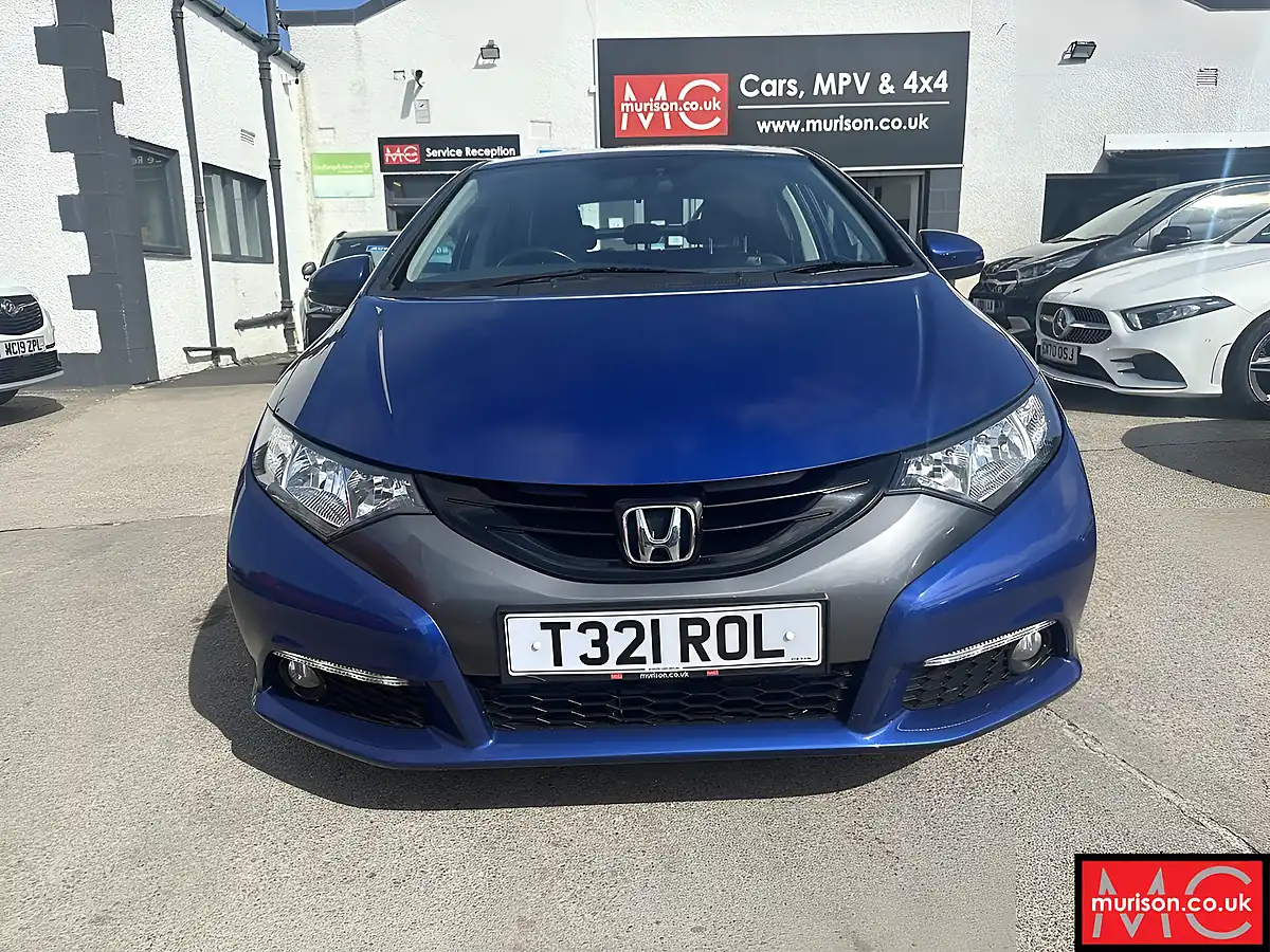 Used 2012 Honda Civic Ex Blue - Interior and Exterior details 6