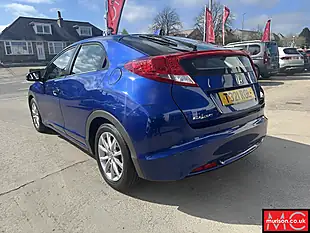 Used 2012 Honda Civic Ex Blue - Interior and Exterior details 7
