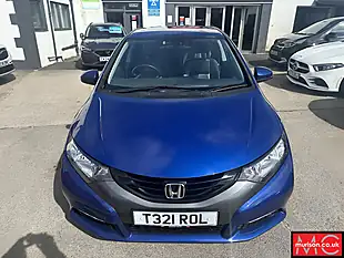 Used 2012 Honda Civic Ex Blue - Interior and Exterior details 9