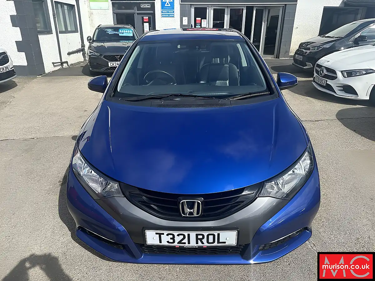 Used 2012 Honda Civic Ex Blue - Interior and Exterior details 9