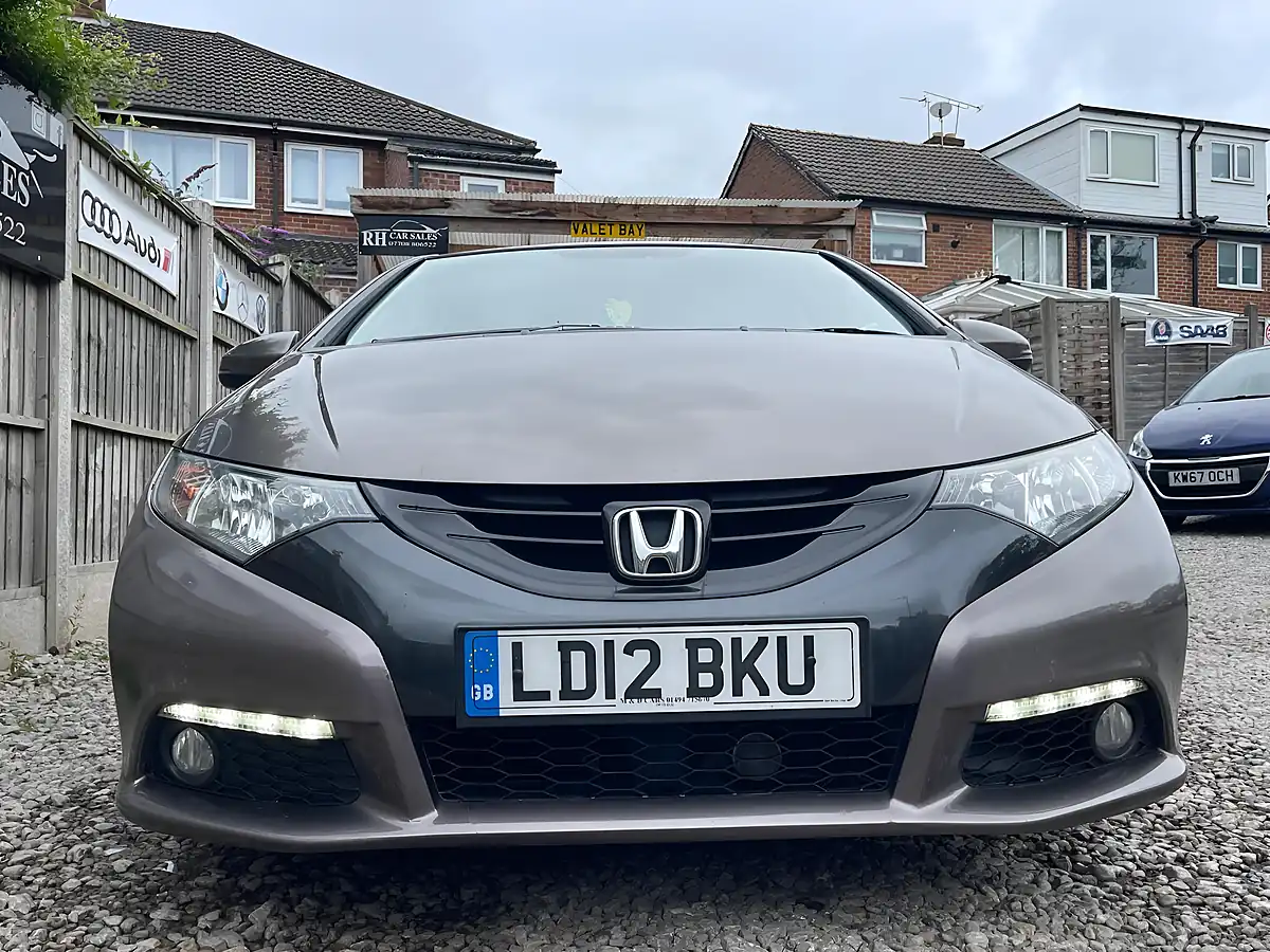 Used 2012 Honda Civic Ex Brown - Interior and Exterior details 11