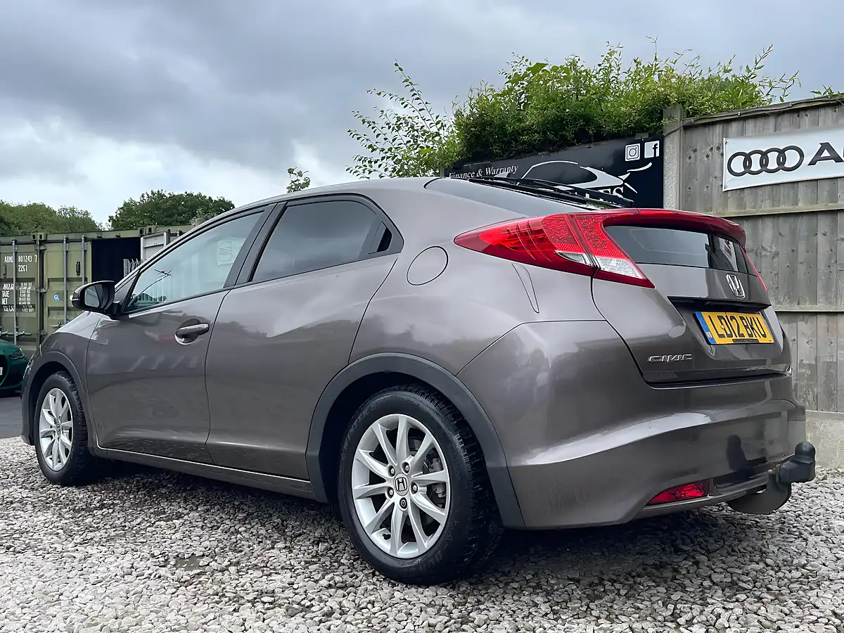 Used 2012 Honda Civic Ex Brown - Interior and Exterior details 12