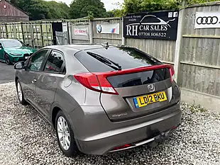 Used 2012 Honda Civic Ex Brown - Interior and Exterior details 15