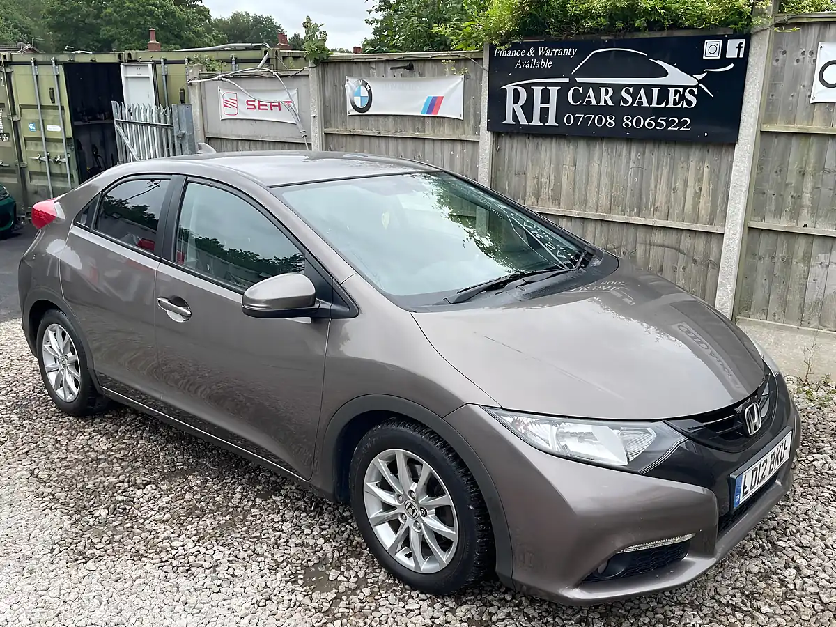 Used 2012 Honda Civic Ex Brown - Interior and Exterior details 2