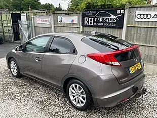 Used 2012 Honda Civic Ex Brown - Interior and Exterior details 7