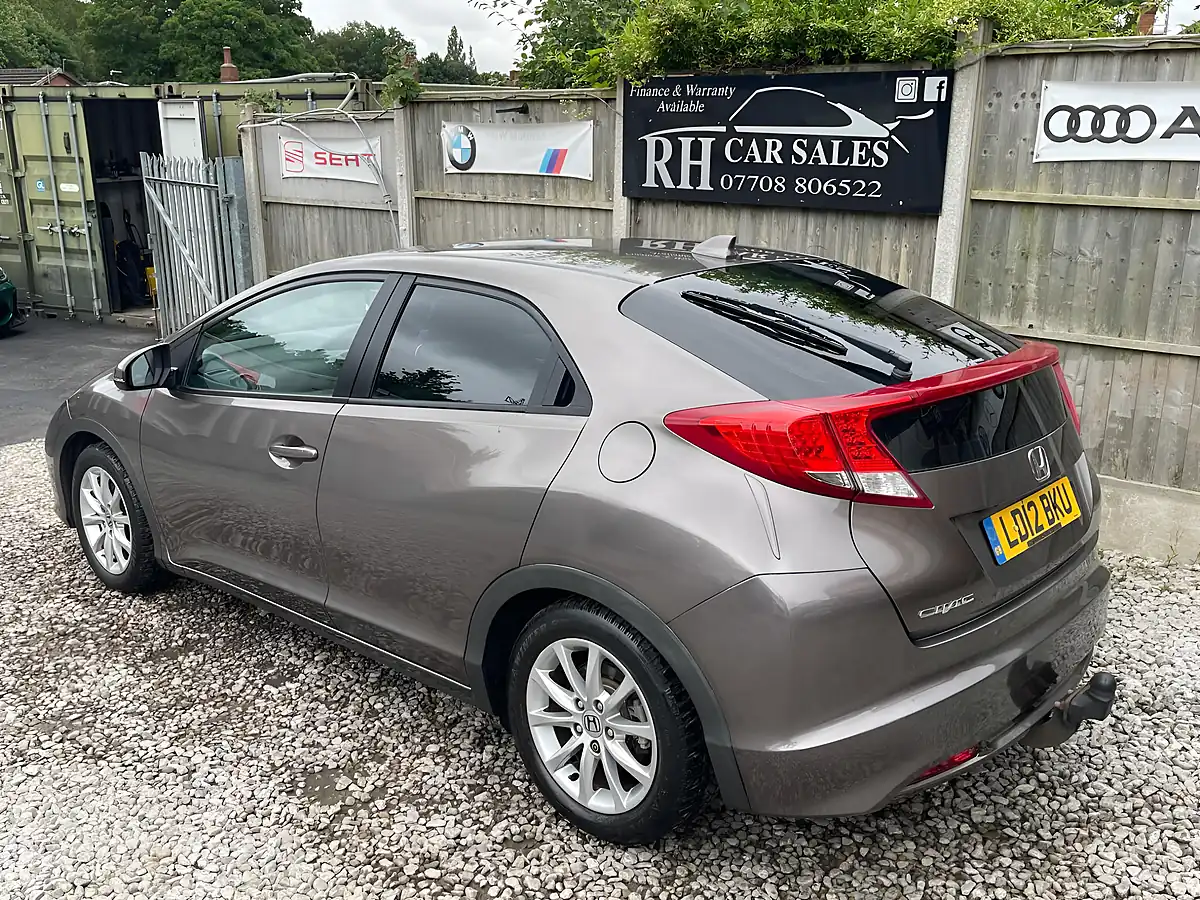 Used 2012 Honda Civic Ex Brown - Interior and Exterior details 7