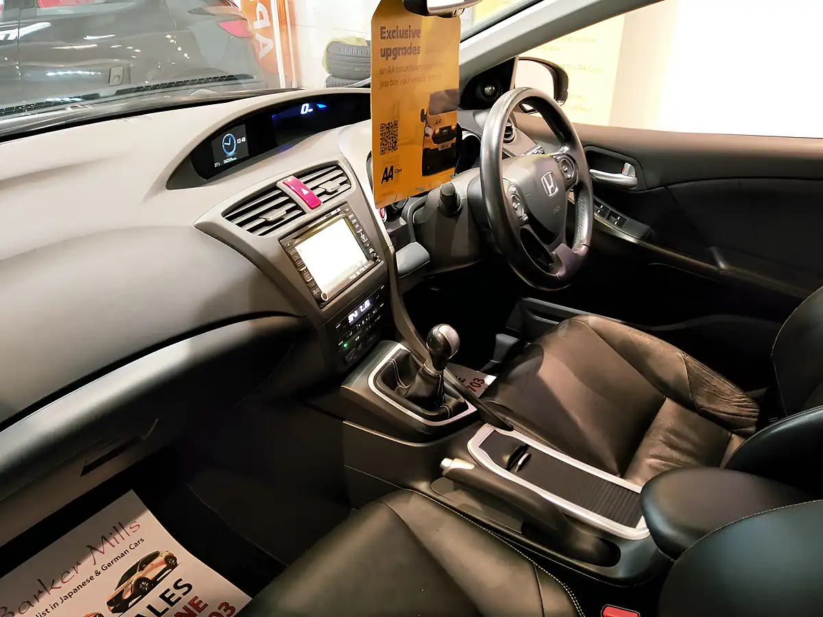 Used 2012 Honda Civic Ex GT Silver - Interior and Exterior details 11