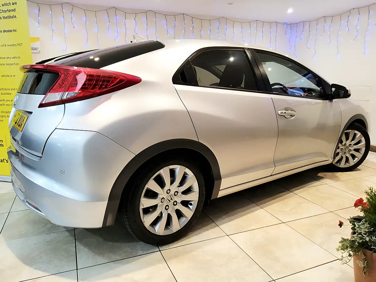 Used 2012 Honda Civic Ex GT Silver - Interior and Exterior details 15