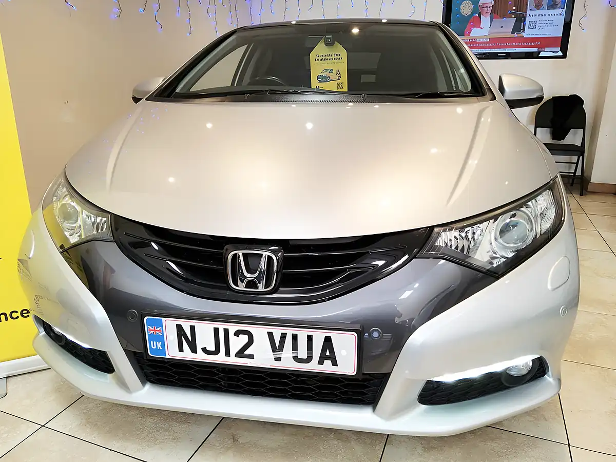 Used 2012 Honda Civic Ex GT Silver - Interior and Exterior details 4