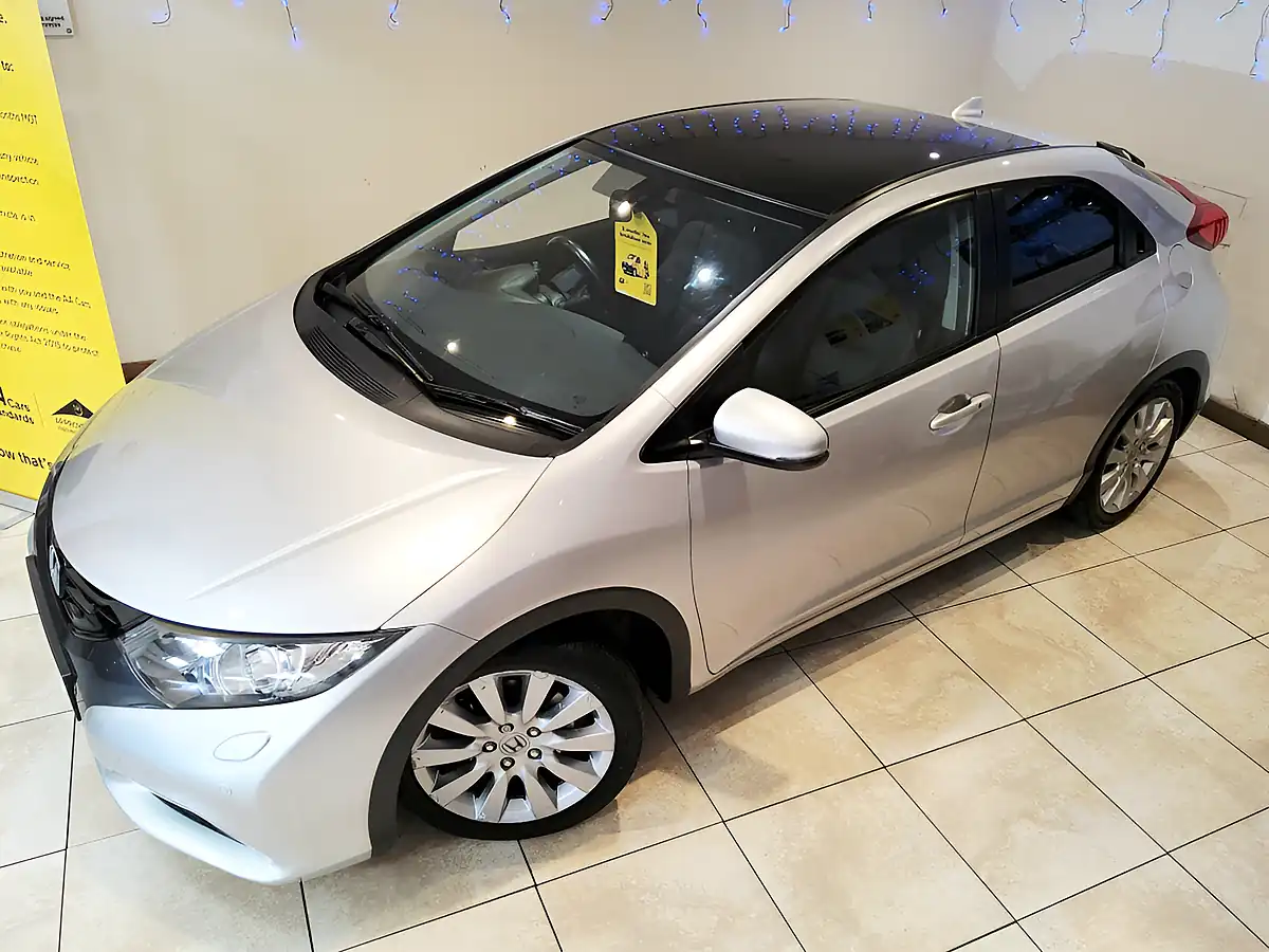 Used 2012 Honda Civic Ex GT Silver - Interior and Exterior details 7
