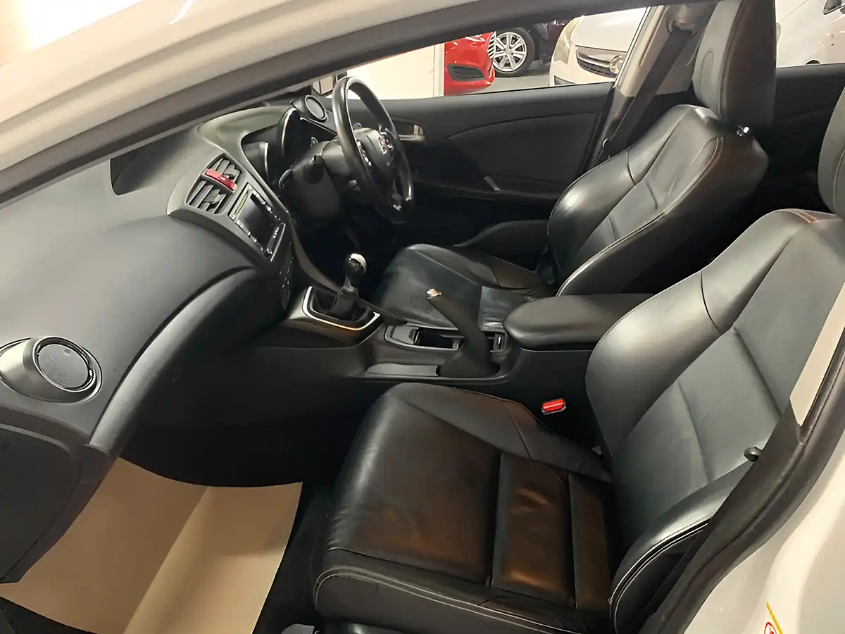 Used 2012 Honda Civic Ex White - Interior and Exterior details 16