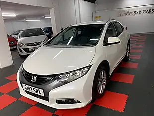Used 2012 Honda Civic Ex White - Interior and Exterior details 4
