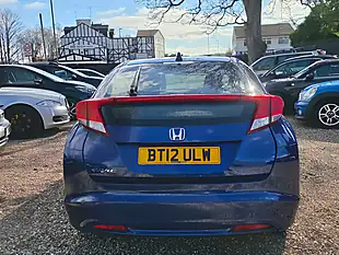 Used 2012 Honda Civic Se Blue - Interior and Exterior details 11