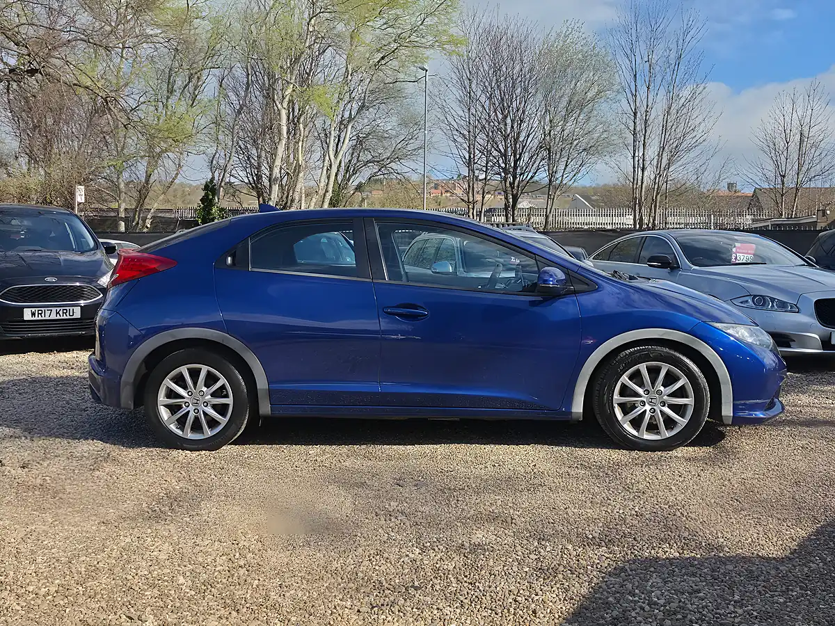 Used 2012 Honda Civic Se Blue - Interior and Exterior details 2