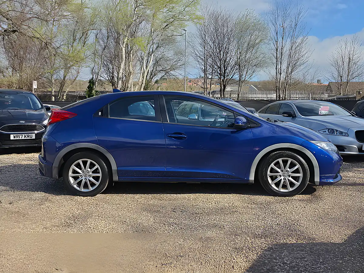 Used 2012 Honda Civic Se Blue - Interior and Exterior details 9