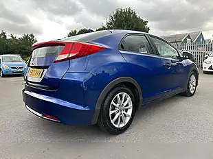 Used 2012 Honda Civic Se Blue - Interior and Exterior details 10