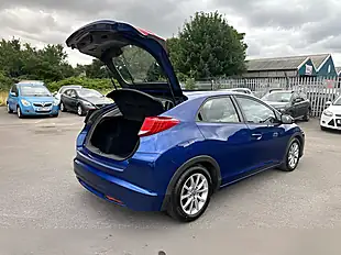 Used 2012 Honda Civic Se Blue - Interior and Exterior details 11