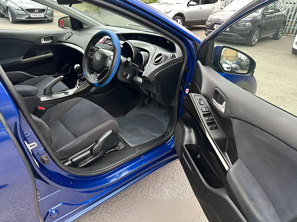 Used 2012 Honda Civic Se Blue - Interior and Exterior details 14