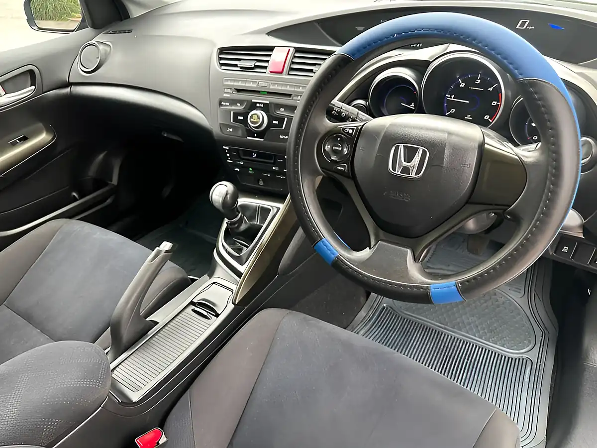 Used 2012 Honda Civic Se Blue - Interior and Exterior details 2