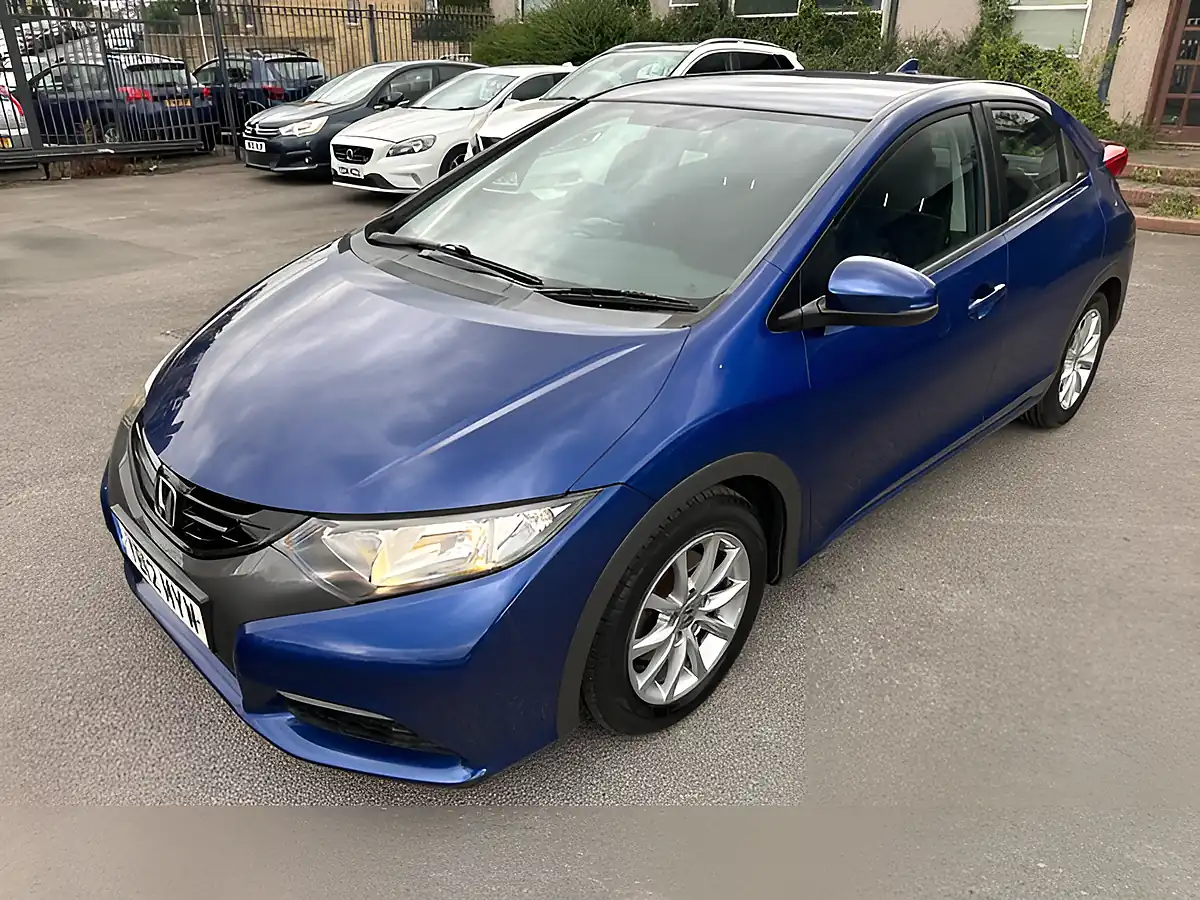 Used 2012 Honda Civic Se Blue - Interior and Exterior details 9