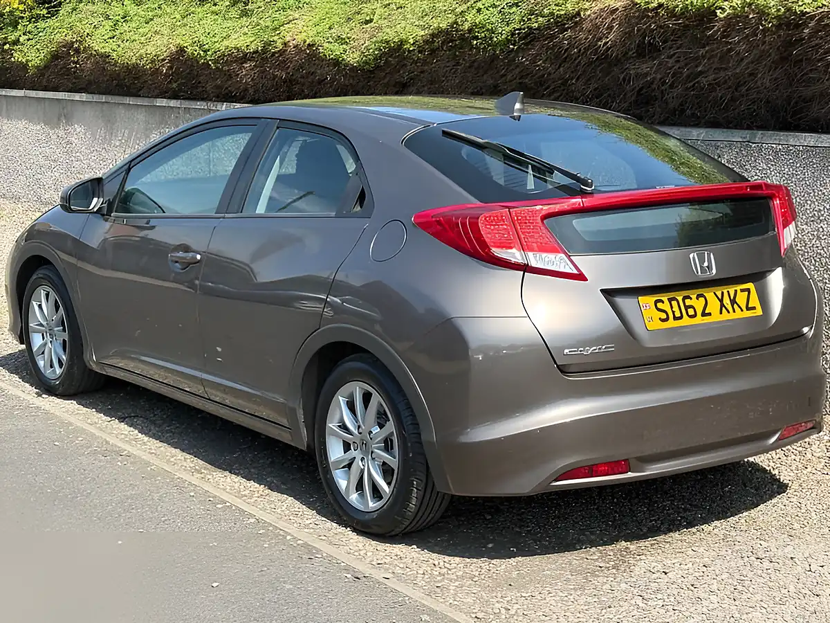 Used 2012 Honda Civic Se Brown - Interior and Exterior details 5