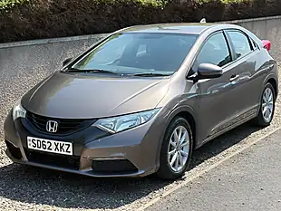 Used 2012 Honda Civic Se Brown - Interior and Exterior details 6
