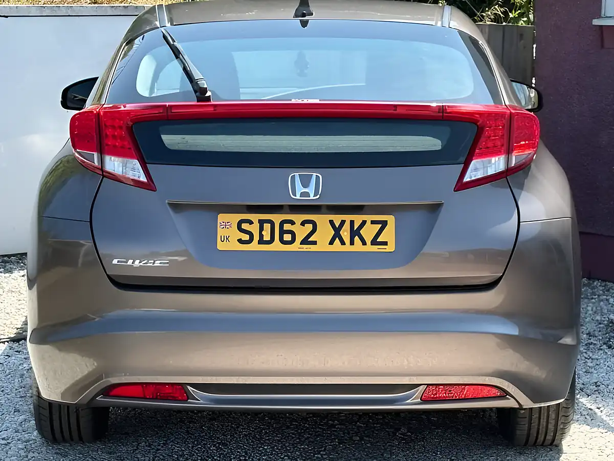 Used 2012 Honda Civic Se Brown - Interior and Exterior details 9
