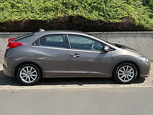 Used 2012 Honda Civic Se Brown - Interior and Exterior details 2