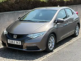Used 2012 Honda Civic Se Brown - Interior and Exterior details 6
