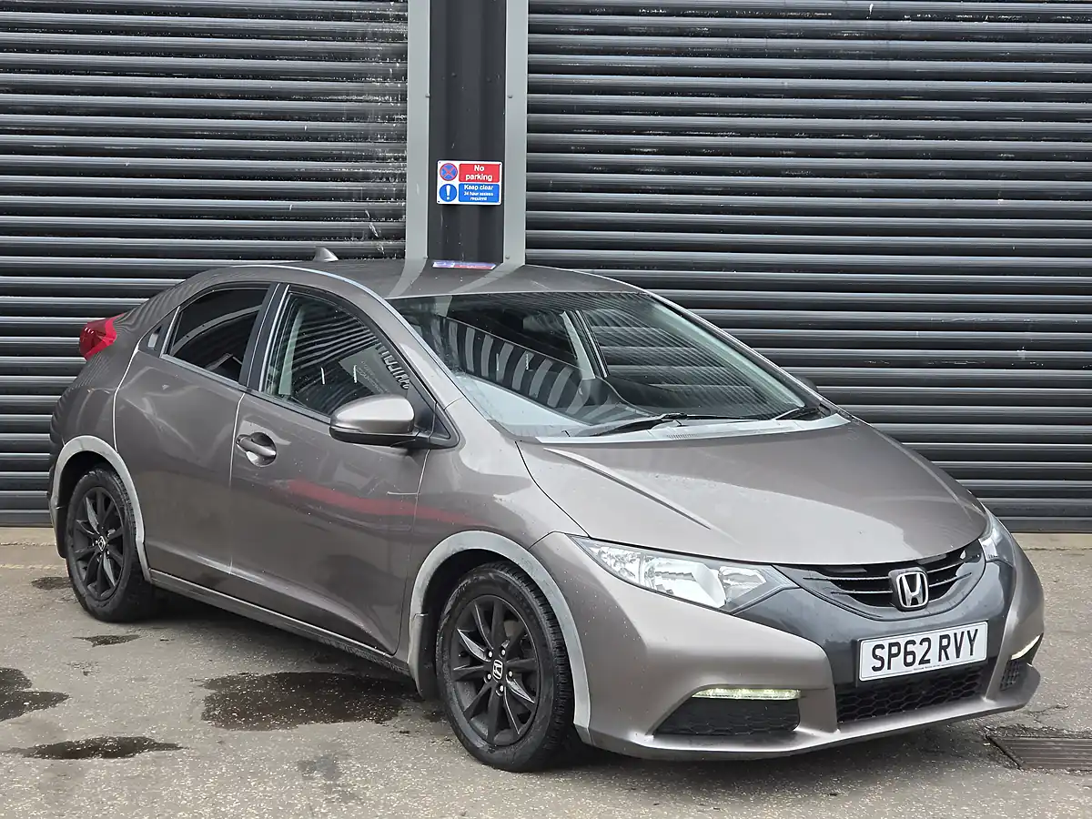 Used 2012 Honda Civic Se Brown - Interior and Exterior details 2