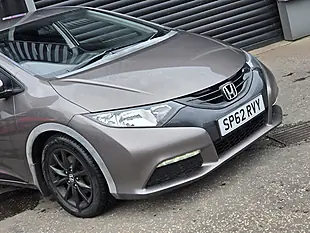 Used 2012 Honda Civic Se Brown - Interior and Exterior details 3