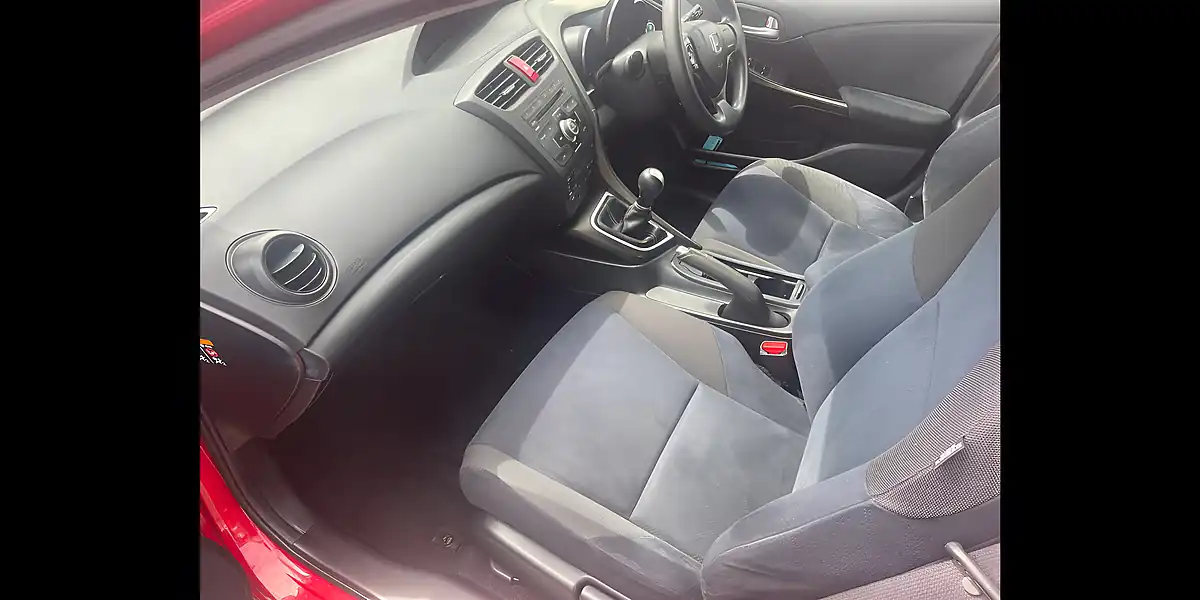 Used 2012 Honda Civic Se Red - Interior and Exterior details 9