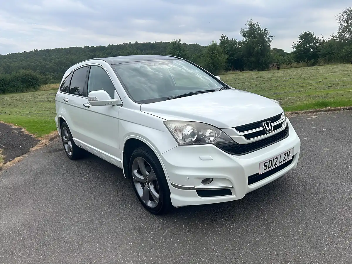 Used 2012 Honda Cr-V Ex White - Front View