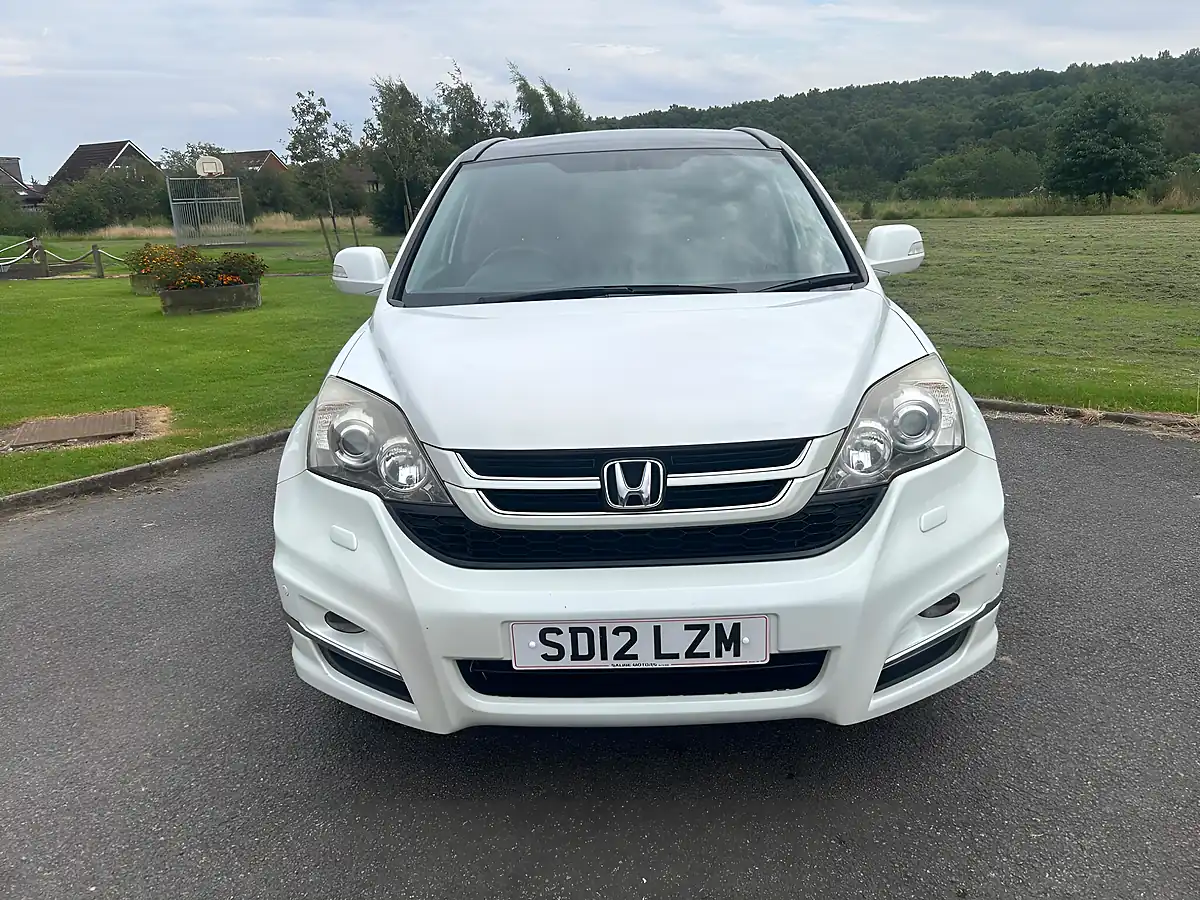 Used 2012 Honda Cr-V Ex White - Interior and Exterior details 2