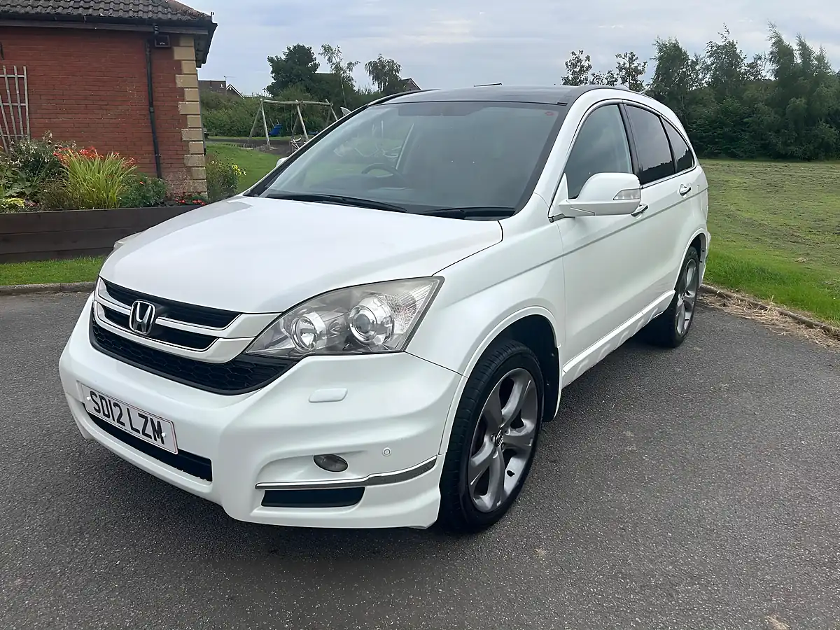 Used 2012 Honda Cr-V Ex White - Interior and Exterior details 3