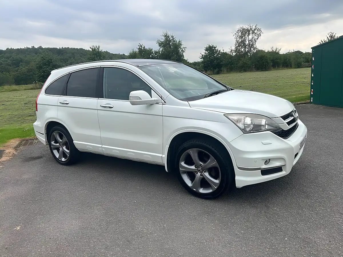 Used 2012 Honda Cr-V Ex White - Interior and Exterior details 5