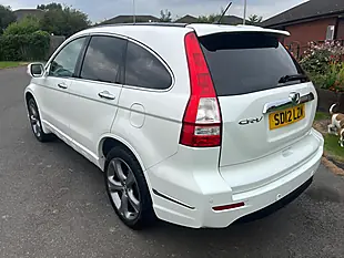 Used 2012 Honda Cr-V Ex White - Interior and Exterior details 7