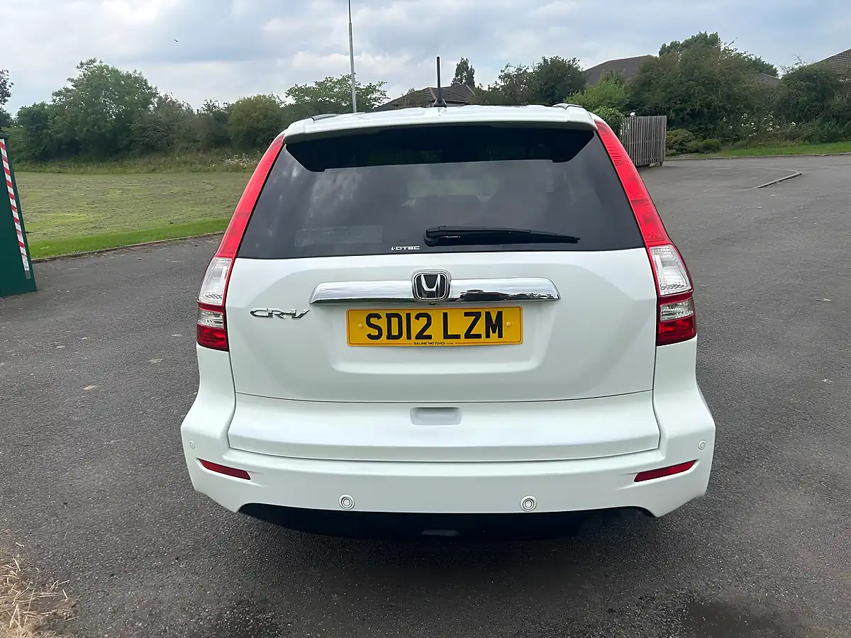 Used 2012 Honda Cr-V Ex White - Interior and Exterior details 8
