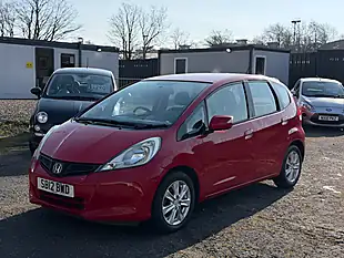 Used 2012 Honda Jazz Es Red - Interior and Exterior details 4