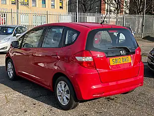 Used 2012 Honda Jazz Es Red - Interior and Exterior details 5