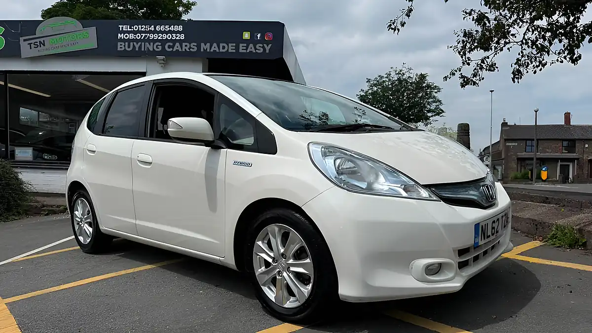 Used 2012 Honda Jazz Hs White - Front View