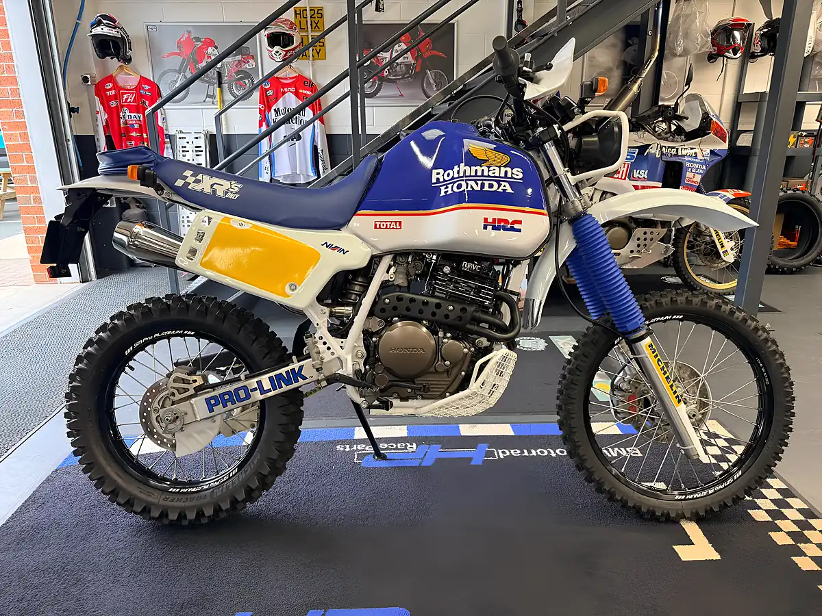 Used 2012 Honda Xr 650L Rothmans Baja Racer Rothmans-Inspired Livery - Front View