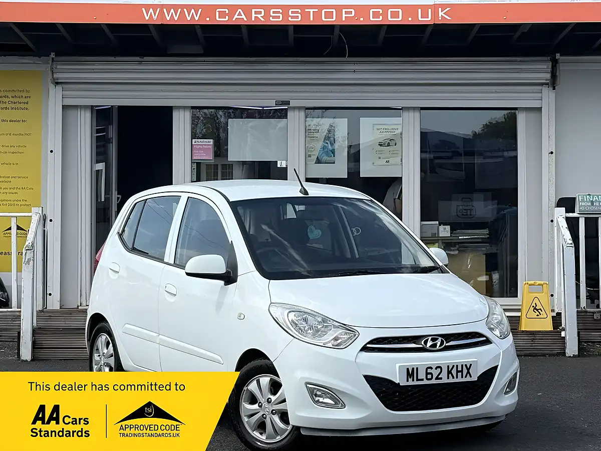 Used 2012 Hyundai I10 Active White - Front View