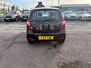 Used 2012 Hyundai i10 Classic Black - Interior and Exterior details 6